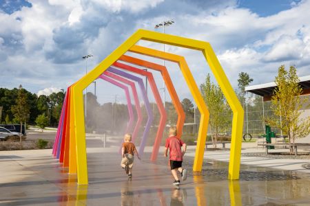 Carpenter Fire Station  Road Splash Park