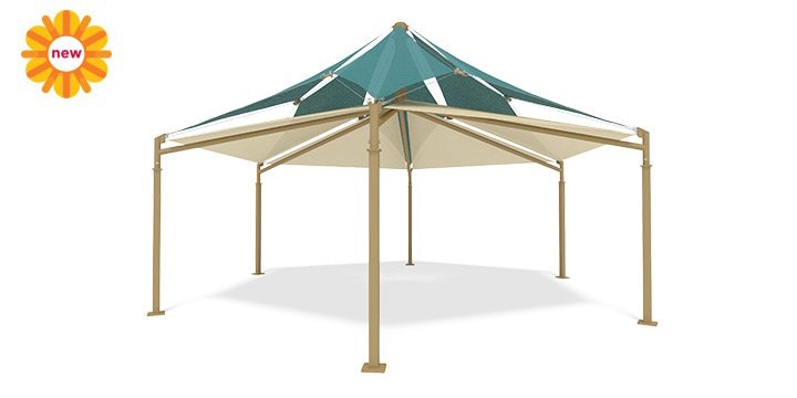 Skyways double hexagon shade image