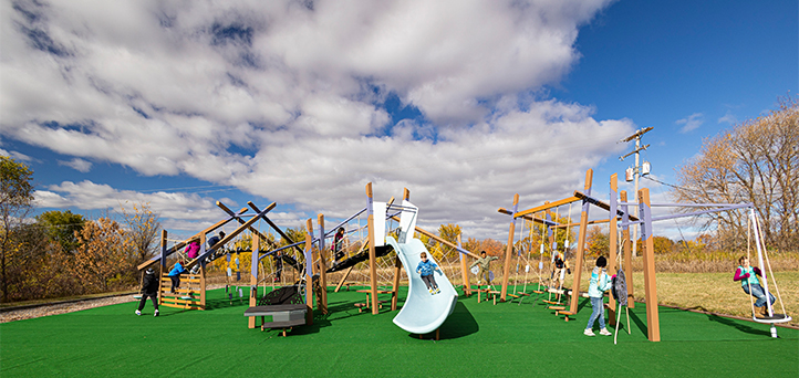 Park equipment, Play structures